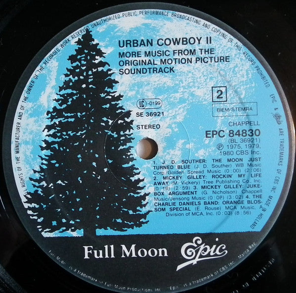 Various : Urban Cowboy II (More Music From The Original Motion Picture Soundtrack) (LP, Album, Comp)