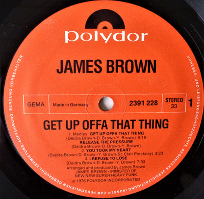 James Brown : Get Up Offa That Thing (LP)