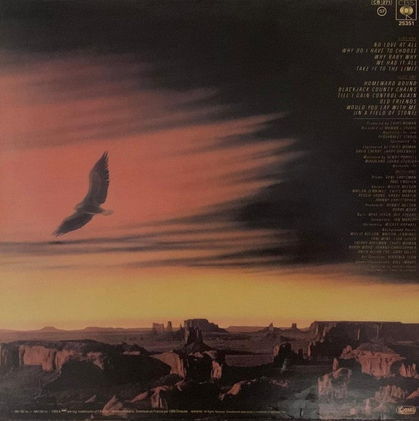 Waylon Jennings & Willie Nelson : Take It To The Limit (LP, Album)