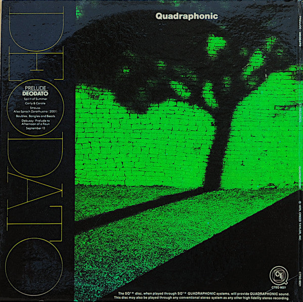 Eumir Deodato : Prelude (LP, Album, Quad, Ter)