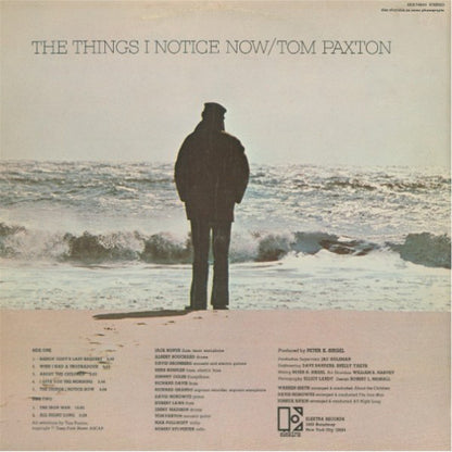 Tom Paxton : The Things I Notice Now (LP, Album, RP, Pit)