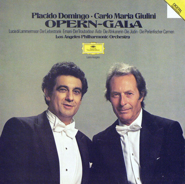 Placido Domingo, Carlo Maria Giulini, Los Angeles Philharmonic Orchestra : Opern-Gala (LP, Album)