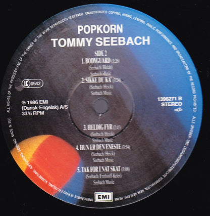 Tommy Seebach : Pop-Korn (LP, Album)