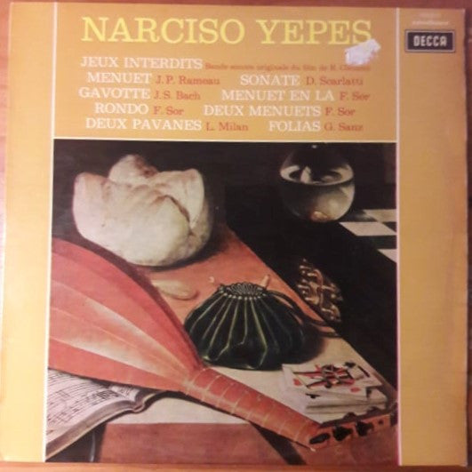 Narciso Yepes : Jeux Interdits (Bande Sonore Originale Du Film De R. Clément) (LP, Comp)