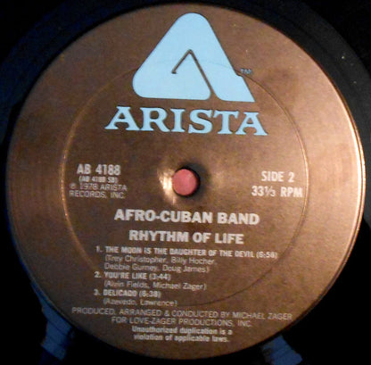 Love Childs Afro Cuban Blues Band : Rhythm Of Life (LP, Album)