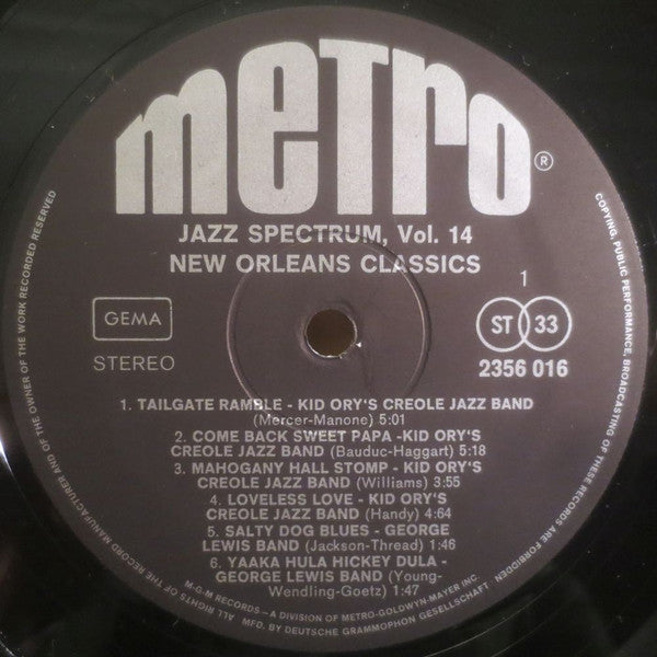 Various : New Orleans Classics (LP, Comp)