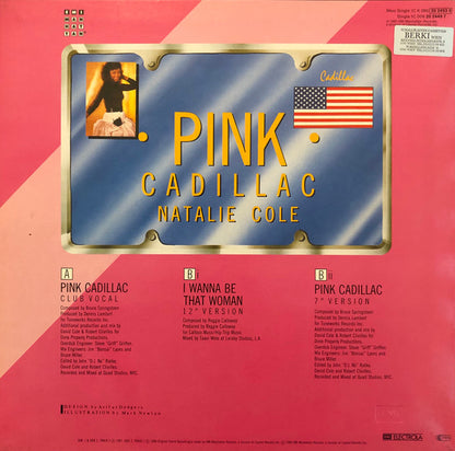 Natalie Cole : Pink Cadillac (12", Maxi)