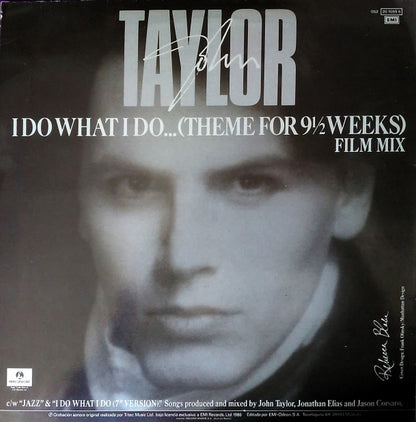 John Taylor : I Do What I Do (12", Maxi)