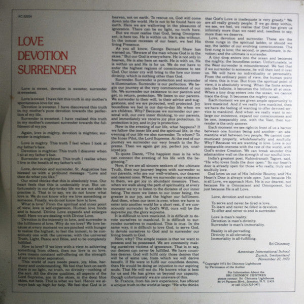 Carlos Santana - John McLaughlin : Love Devotion Surrender (LP, Album, Gat)