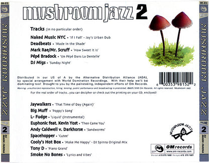 Mark Farina : Mushroom Jazz 2 (CD, Comp, Mixed)