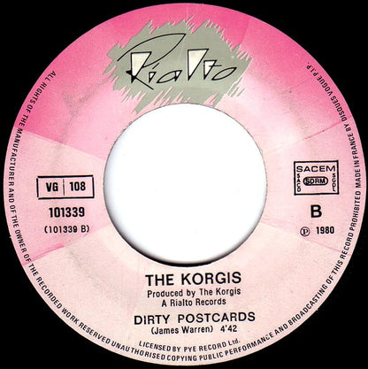 The Korgis : Everybody's Got To Learn Sometime (7", Single)