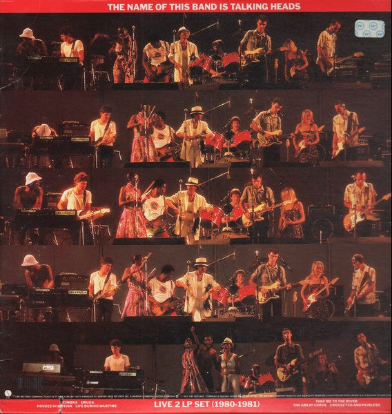 Talking Heads : The Name Of This Band Is Talking Heads (2xLP, Album, Jac)