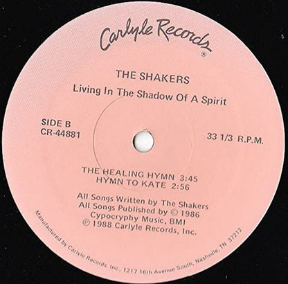 The Shakers (7) : Living In The Shadow  Of A Spirit (12")