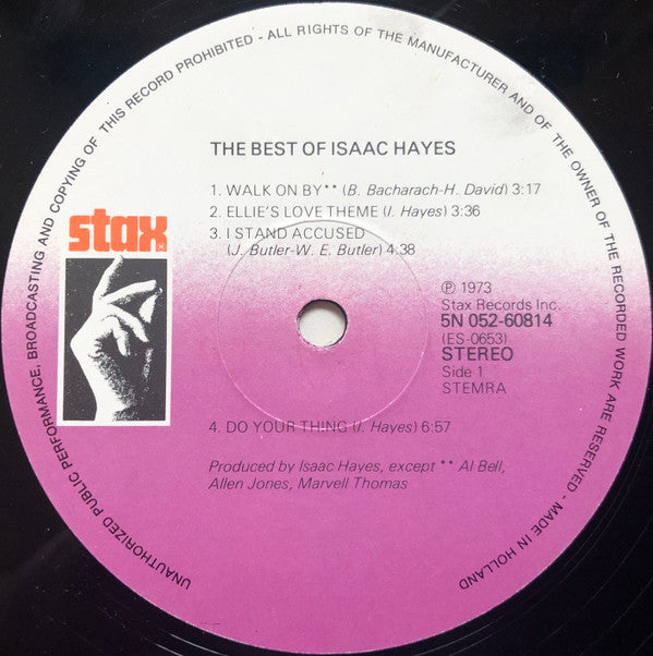 Isaac Hayes : The Best Of Isaac Hayes (LP, Comp)