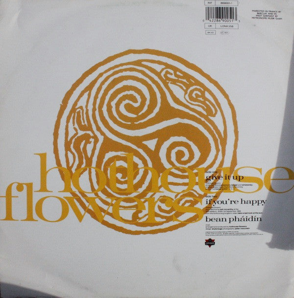 Hothouse Flowers : Give It Up (12", Single)