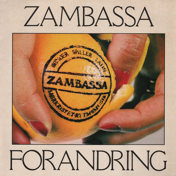 Zambassa : Forandring (LP, Album)