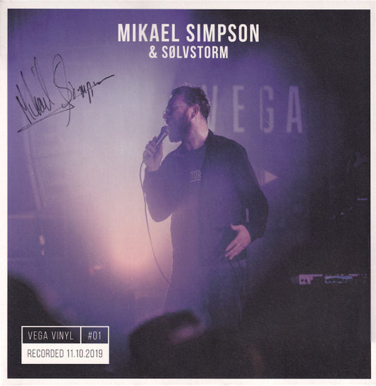 Mikael Simpson & Sølvstorm : Live At Vega (LP, Album, Ltd, Han)