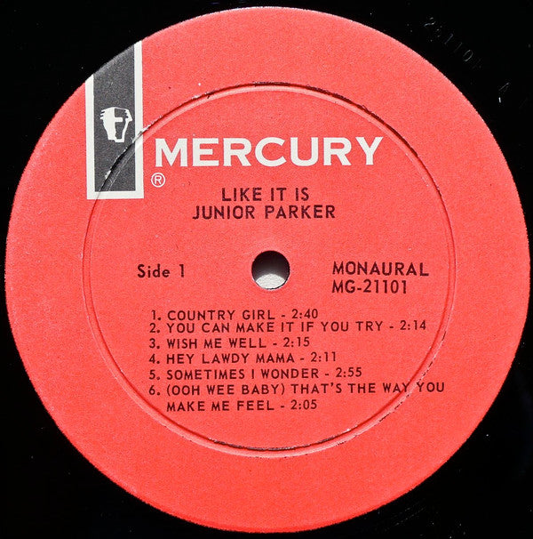 Little Junior Parker : Like It Is (LP, Mono)