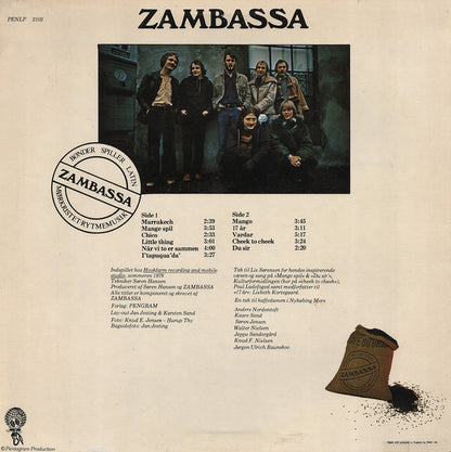 Zambassa : Mørkristet (LP, Album)