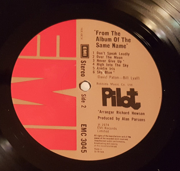 Pilot : From The Album Of The Same Name (LP, Album)