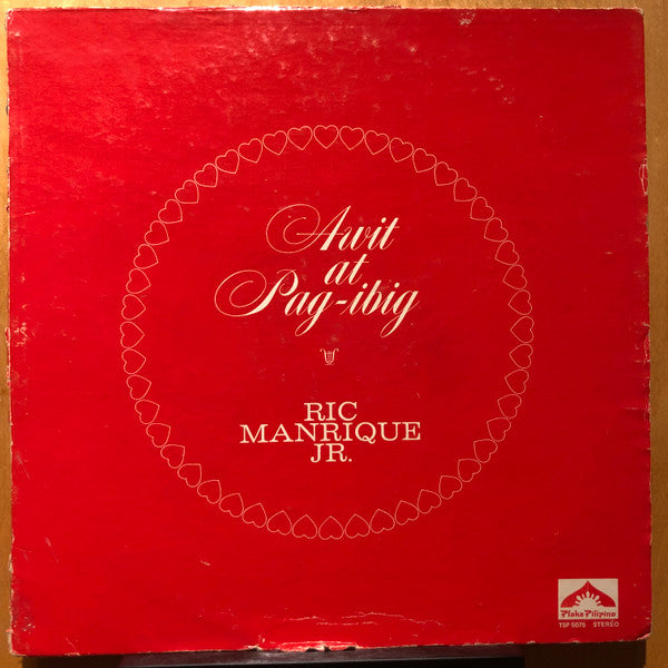 Ric Manrique Jr. : Awit At Pag-Ibig (LP)