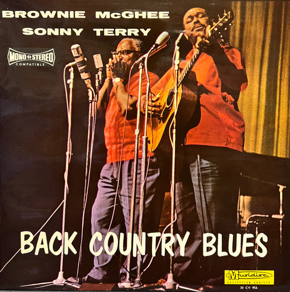 Sonny Terry & Brownie McGhee : Back Country Blues (LP, RE)