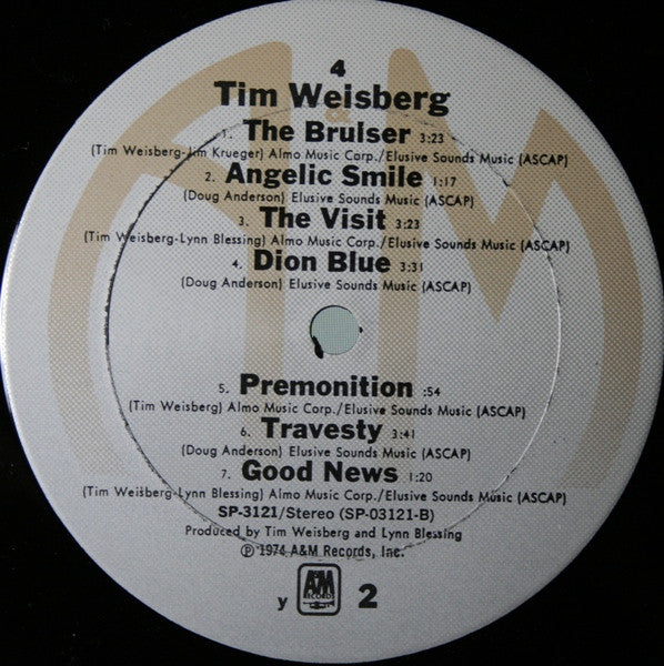 Tim Weisberg : 4 (LP, Album, RE)