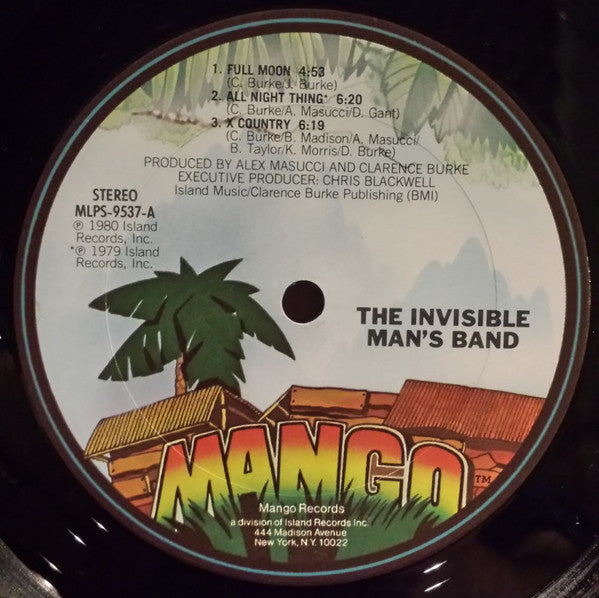 Invisible Man's Band : The Invisible Man's Band (LP, Album, Pit)