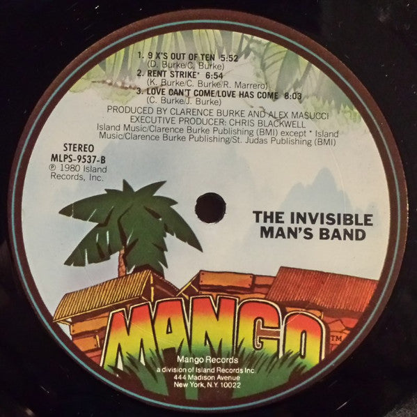 Invisible Man's Band : The Invisible Man's Band (LP, Album, Pit)