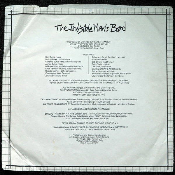 Invisible Man's Band : The Invisible Man's Band (LP, Album, Pit)