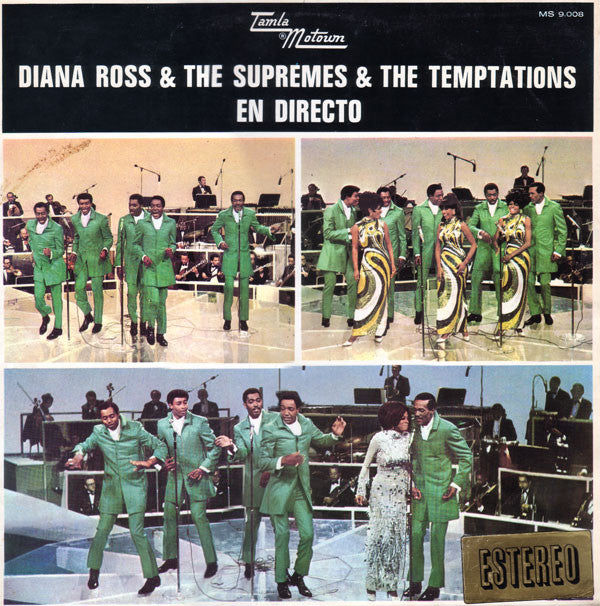 The Supremes With The Temptations : En Directo (LP, Album)