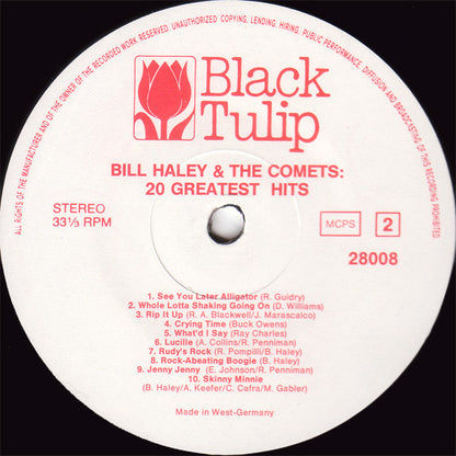 Bill Haley : 20 Greatest Hits (LP, Comp)