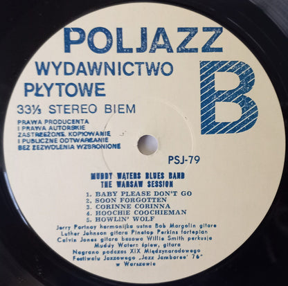 Muddy Waters Blues Band : The Warsaw Session 1 (LP, Album)