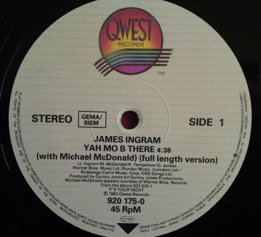 James Ingram : Yah Mo B There (12")