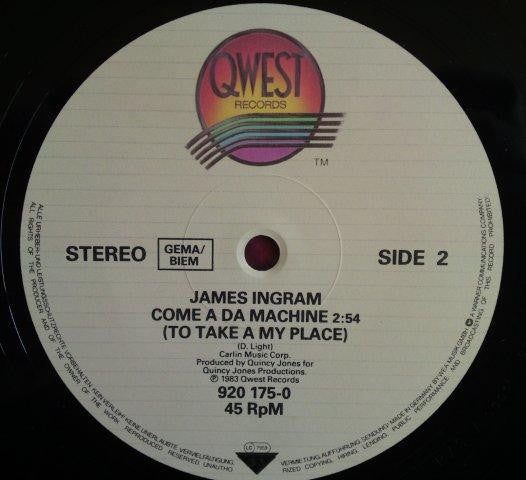 James Ingram : Yah Mo B There (12")