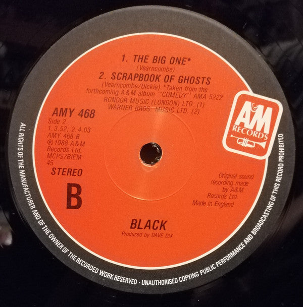Black (2) : The Big One (12", Single)