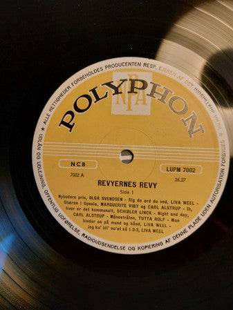 Various : Revyernes Revy (LP, Comp, Gat)