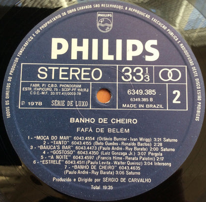 Fafá De Belém : Banho De Cheiro (LP, Album)