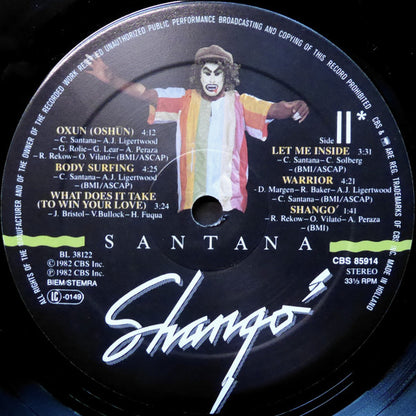 Santana : Shango (LP, Album)