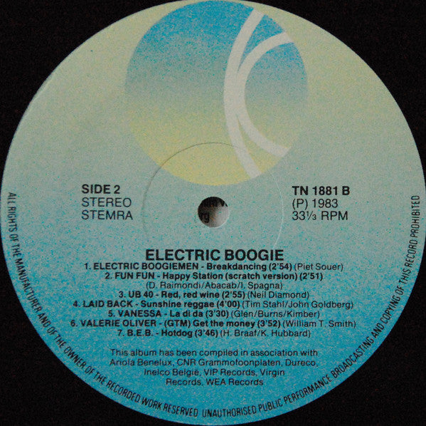 Various : Electric Boogie (LP, Comp)