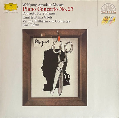 Wolfgang Amadeus Mozart, Emil Gilels & Elena Gilels, Wiener Philharmoniker, Karl Böhm : Piano Concerto No. 27 - Concerto For 2 Pianos (LP, RM)