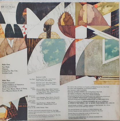 Stevie Wonder : Innervisions (LP, Album, Gat)