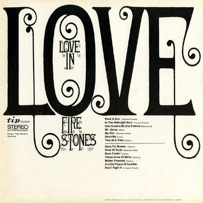 Firestones (2) : Love In (LP, Album)