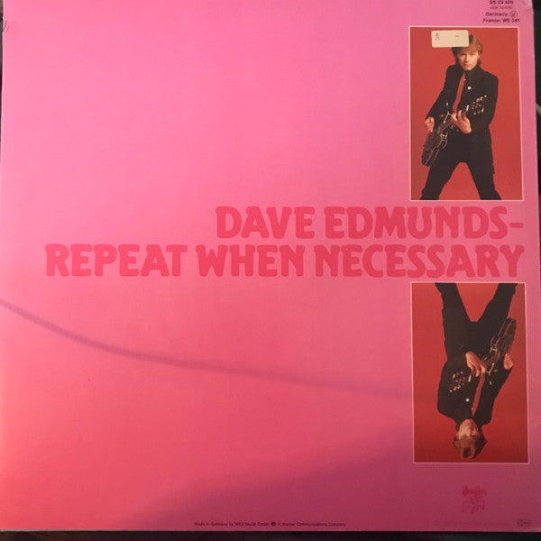 Dave Edmunds : Repeat When Necessary (LP, Album)