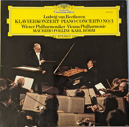 Ludwig van Beethoven - Wiener Philharmoniker • Wiener Philharmoniker, Maurizio Pollini • Karl Böhm : Klavierkonzert = Piano Concerto No.3 (LP, No )