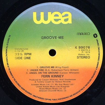 Fern Kinney : Groove Me (LP, Album)