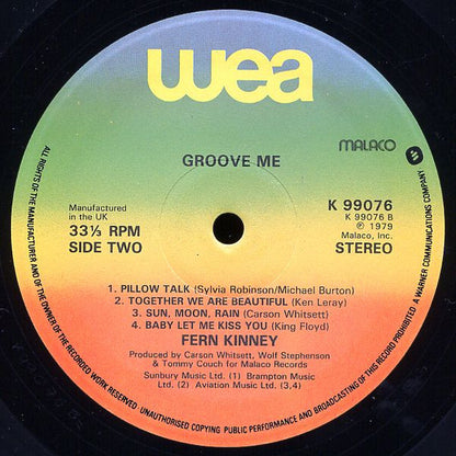 Fern Kinney : Groove Me (LP, Album)