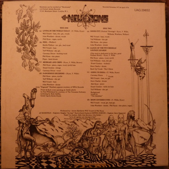 The Neutrons : Black Hole Star (LP, Album)