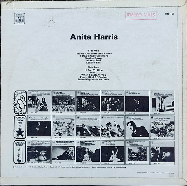 Anita Harris : Anita Harris (LP, Comp)