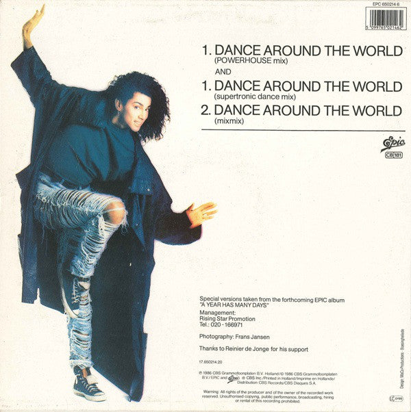 Richenel : Dance Around The World (Powerhouse Mix) (12", Maxi)